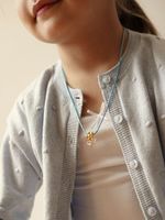 Подвеска Цветочек на шнурке