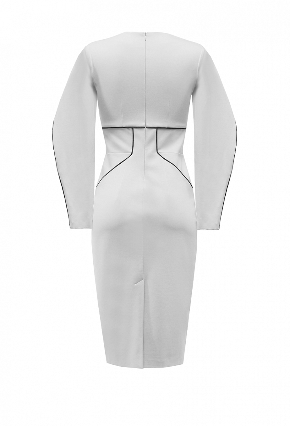 Платье футляр белое 01-02-20 FW