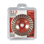 Чашка алмазная шлифовальная турбо PIT 125x222 мм(APLS19-125C)