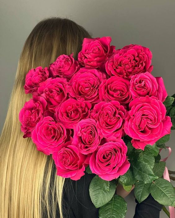 Букет премиальных роз Фул Монти 70 см (под ленту)