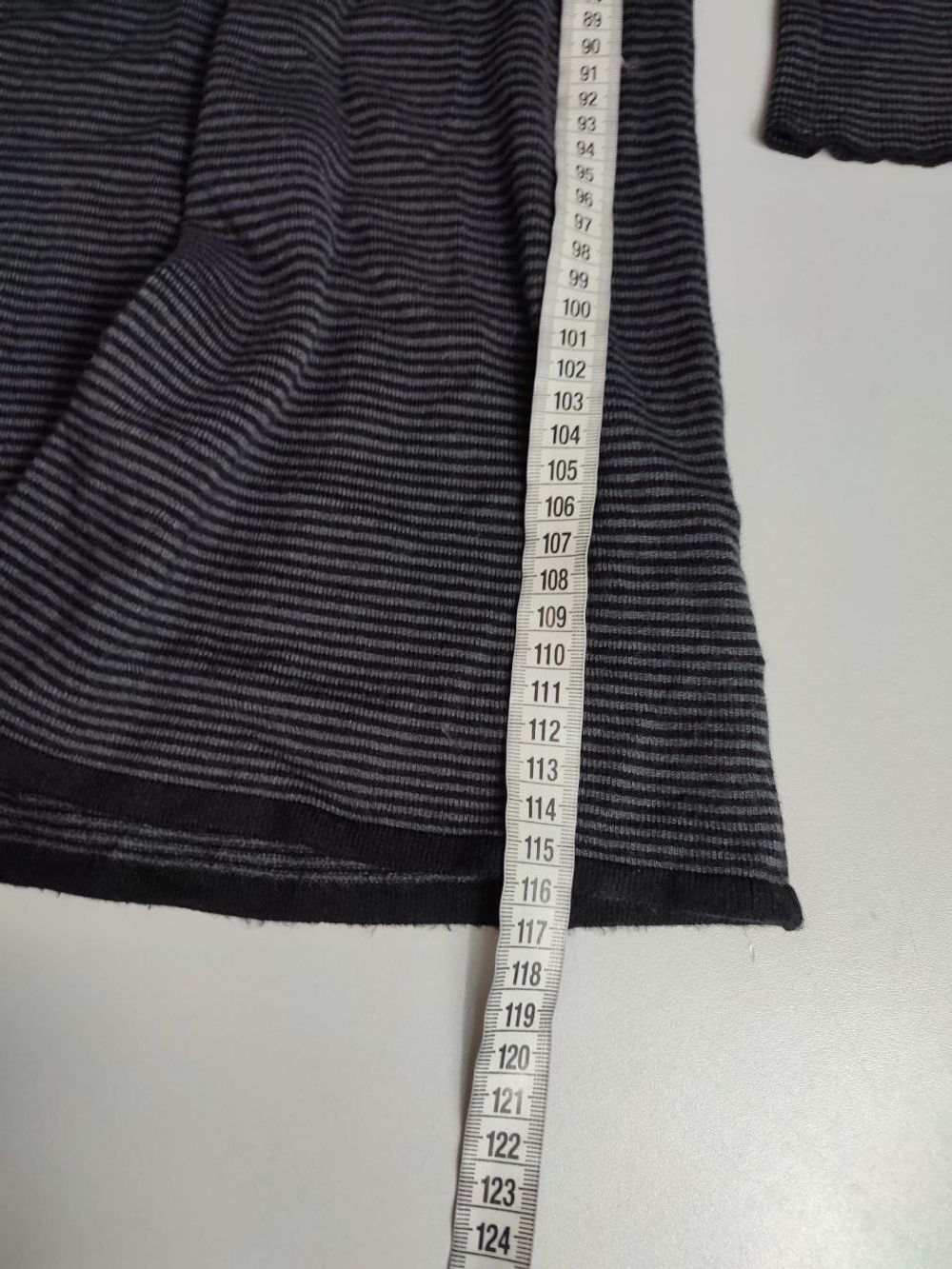 Платье ZARA трикотажное в полоску 44 размер