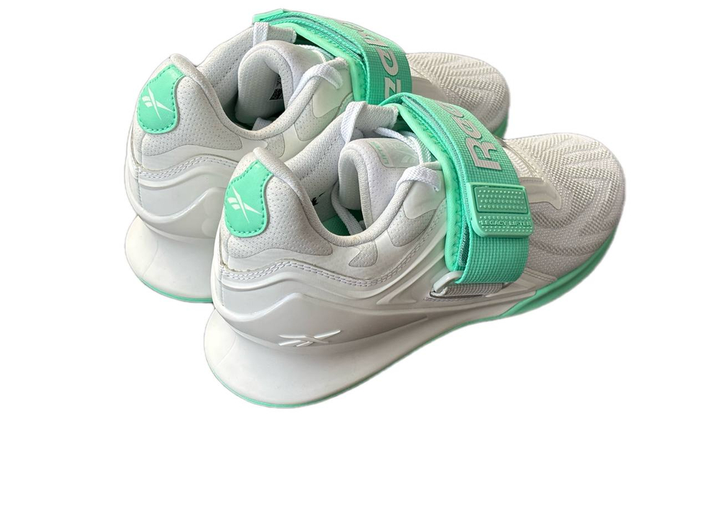 Штангетки женские Reebok Legacy Lifter IV (Бело-Зеленые)