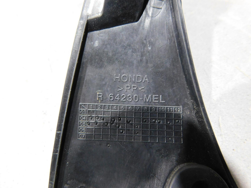 Пластик воздухозаборника правый Honda CBR1000RR 020505
