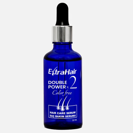 Сыворотка ExtraHair для роста волос усиленная двойная концентрация color free 50 ml.