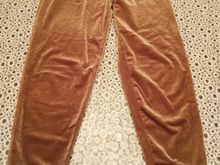 Qadın üçün beli rezinli, ipli, karamel rəng şalvar 10161022