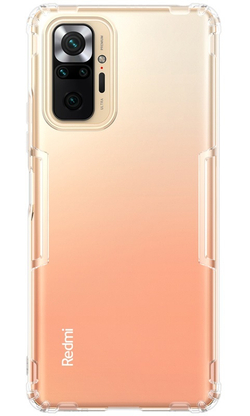 Мягкий прозрачный чехол от Nillkin для Xiaomi Redmi Note 10 Pro и 10 Pro Max, серия Nature TPU