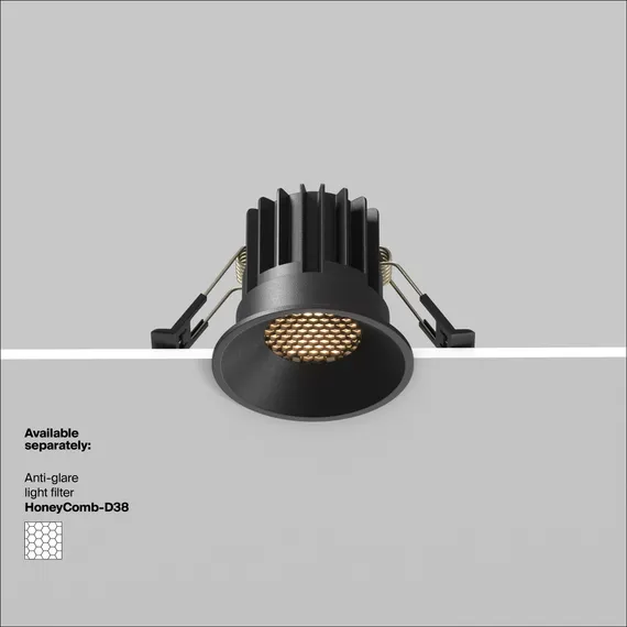 Встраиваемый светильник Раунд / Round 7 Вт 3000 К 50° Technical dl058-7w3k-b