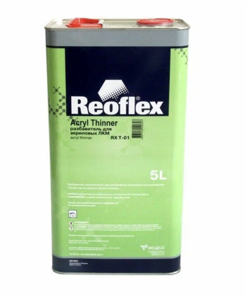 Reoflex Разбавитель для акриловых ЛКМ (5л) медленный