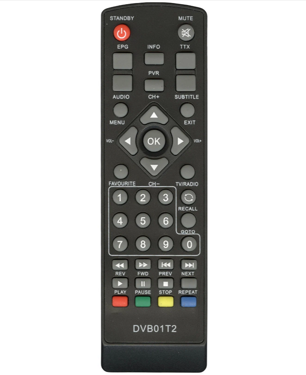 Пульт для ресивера Hyundai DVB-T2 Huayu DVB01T2