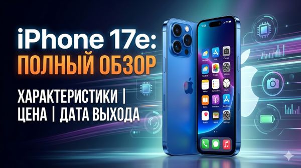iPhone 17e полный обзор, характеристики, цена и дата выхода iPhone 17e полный обзор, характеристики, цена и дата выхода