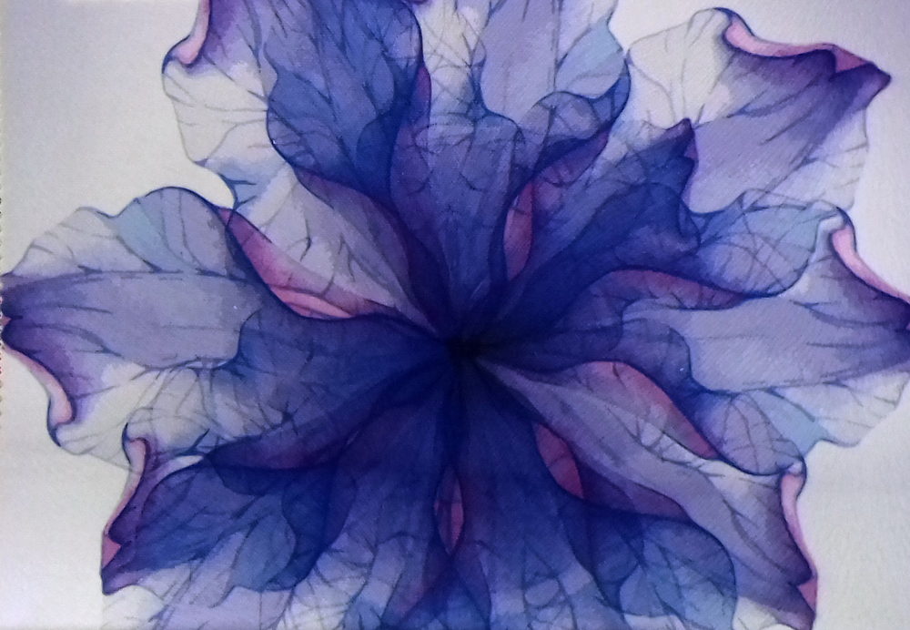 Микровелюр Xpoint (Икспоинт) 0009.01 Каледоскоп сиреневый