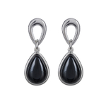 Серьги Possebon Agata Preto A0381.4 S