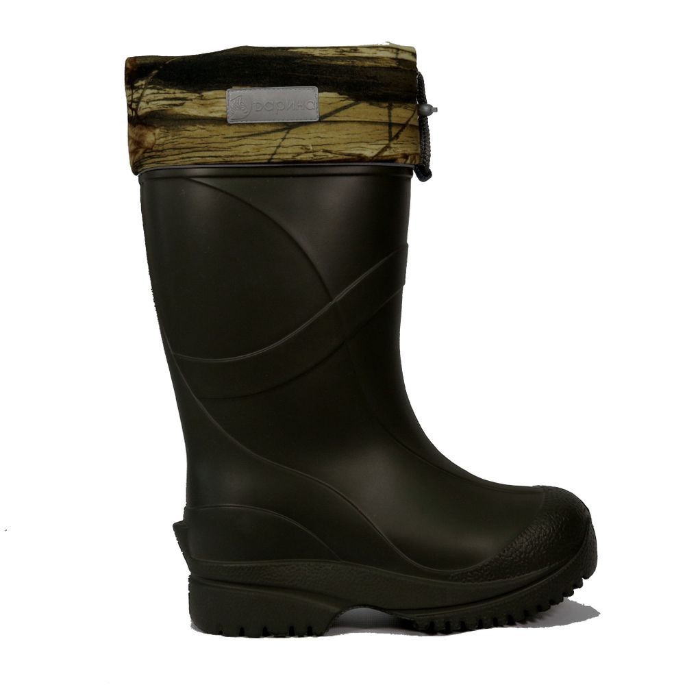 Сапоги мужские зимние «Иваныч» Д343-НУ "ICE Land" (Олива/Черный)