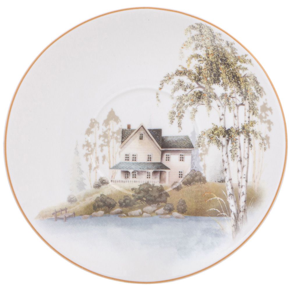 ЧАЙНЫЙ НАБОР LEFARD "БЕРЕЗКИ" НА 2 ПЕР. 4 ПР. 300 МЛ (КОР=12НАБ.)