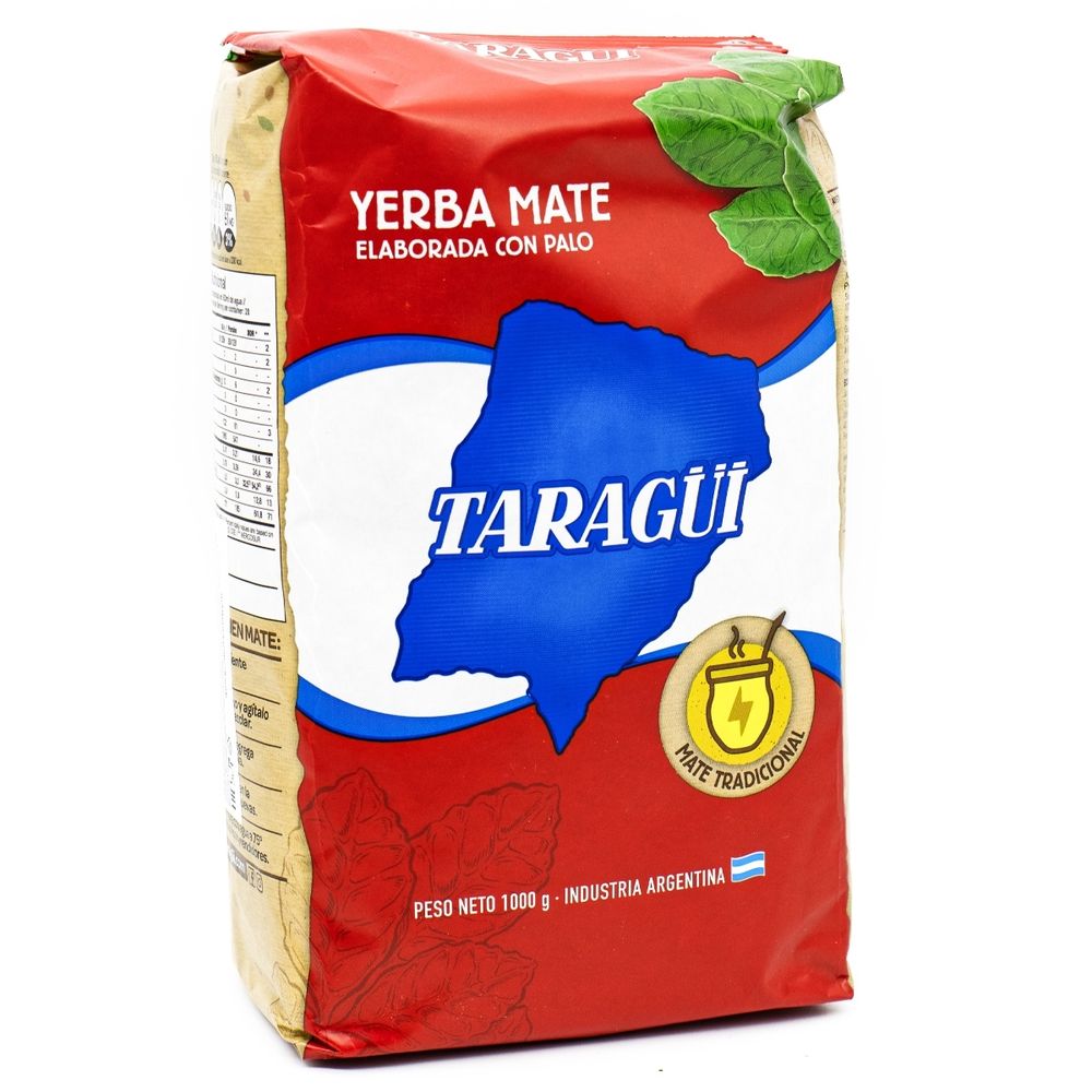 Чай мате Taragui Yerba mate Con Palo 1кг, 2 шт