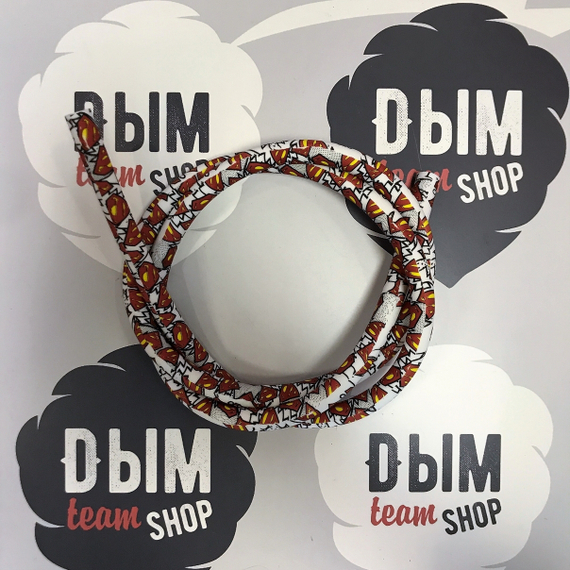 Шланг силиконовый Bazooka, материал soft touch, 2D SUPERMAN 1,5 м