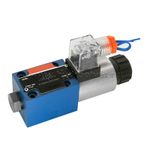 M-4SED6D1X/350CG24N9K4/P - Гидрораспределитель седельного типа Ду 6 с электроуправлением (на 350 бар), схема D, обратный клапан - P = встроенный, уплотнение NBR