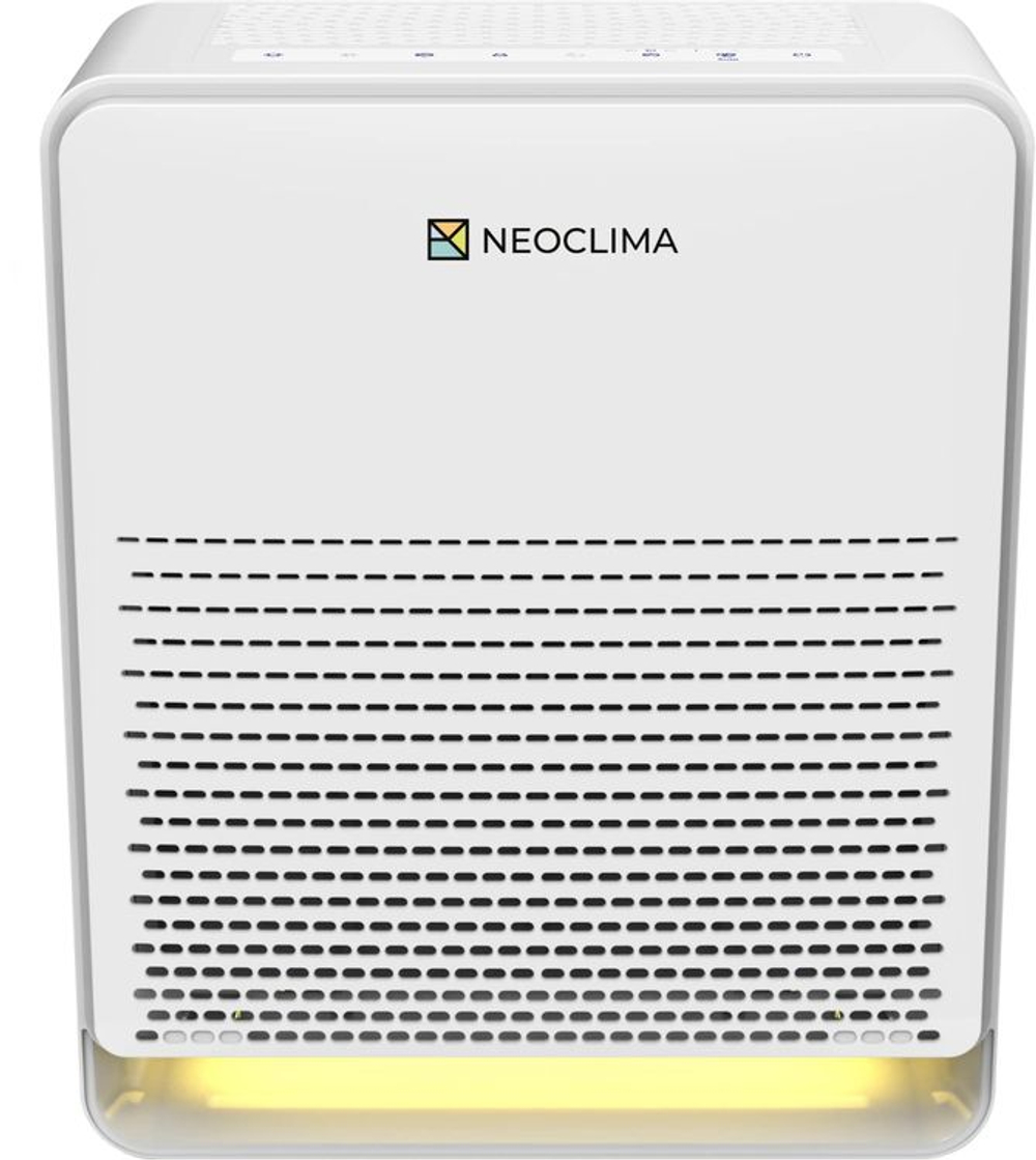 Воздухоочиститель Neoclima NP600W,  до 60м2,  белый/черный