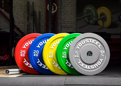 Диск каучуковый 20 кг, синий