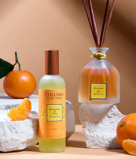 Mandarin and Yuzu, спрей для дома Duos Parfumes collection, Collines de Рrovencе