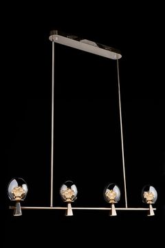 Подвесная люстра LE3053/4L GD золото Nancy Leon