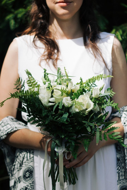 Купить Букет невесты «Лесная нимфа»