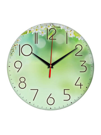 Часы настенные / Настенные часы / Часы настенные на кухню / Часы стеклянные настенные Декор для дома, подарок