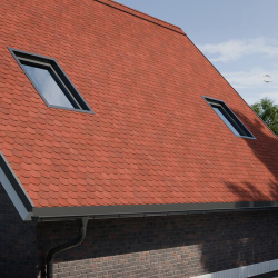 Черепица битумная гибкая Tegola COMFORT ASSISI Sangiovese 400