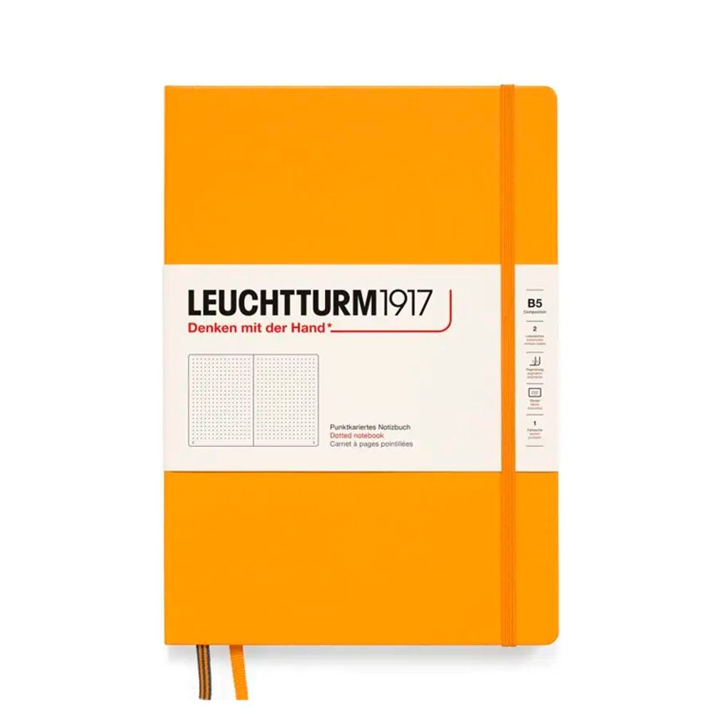Блокнот Leuchtturm1917 Composition B5 в точку с твердой обложкой (366166)