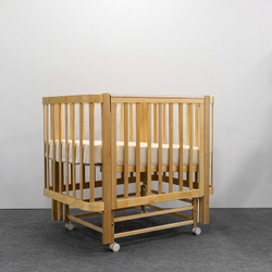 Кроватка детская Antemi Terra Light NEW с маятником НИК 17д дерево