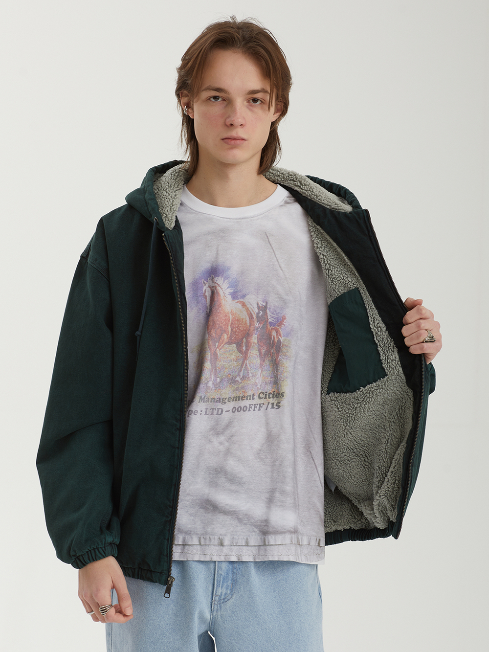 Мужская Куртка What A Jungle Denim Work