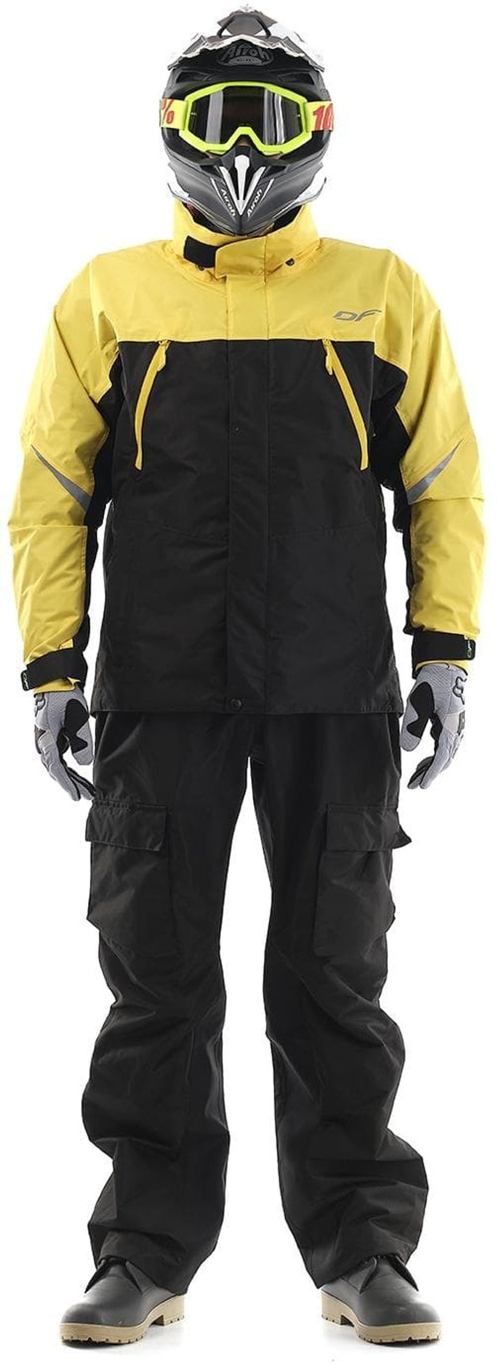 Дождевая куртка Quad / Черно-желтый