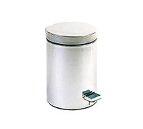 Ведро для мусора с педалью 20 л. нерж. сталь NOFER 09100.20.S матовый