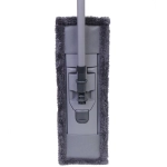 Швабра Селфи с насадкой из микрофибры, насадка 90гр Gray