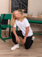 Футболка классическая SCHOOL белая