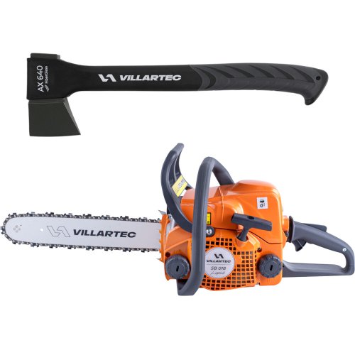 Бензопила VILLARTEC SB018 Legend 16" + Топор AX640 1101180002R2