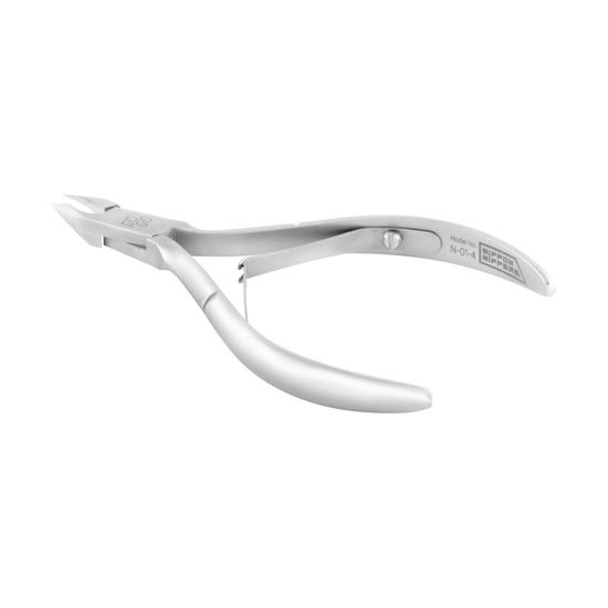 Кусачки для кутикулы Nippon Nippers лезвие 4 мм. двойная пружина, матовые N-01-4