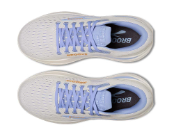 Кроссовки для бега женские Brooks Ghost Max 3 W Бело-Фиолетовые