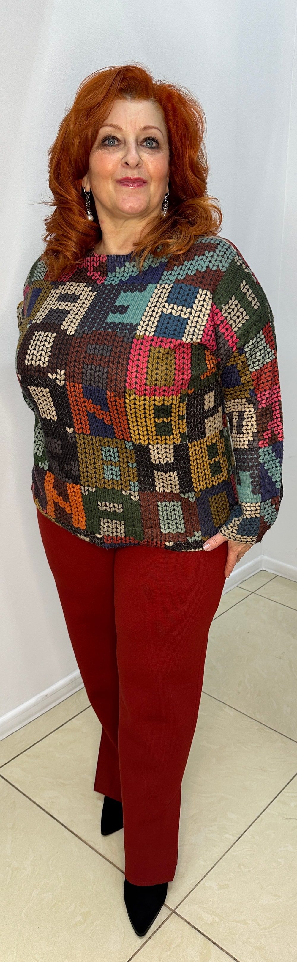 Трикотажные женские брюки