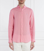 льняная рубашка POLO RALPH LAUREN - розовый(710794141)