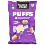 Frankie's Organic, Puffs, белый чеддер, 113 г (4 унции)