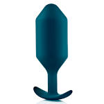 Бирюзовая пробка для ношения 18,5см b-Vibe Snug Plug 6 BV-029-MAR