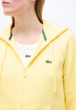 Lacoste Толстовка на молнии - Жёлтый
