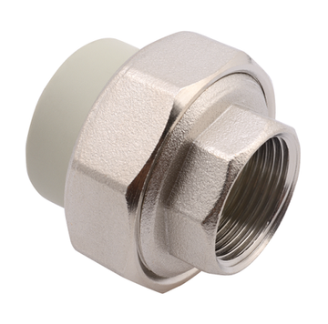 Муфта комбинированная разъемная FV Plast 20х1/2" ВР с внутренней резьбой полипропиленовая (236020)