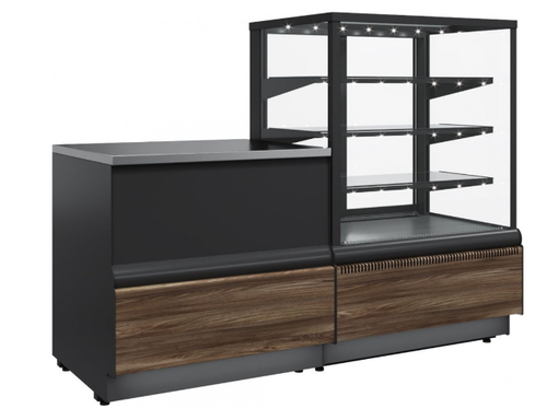 Неохлаждаемый прилавок CARBOMA CUBE KC70 N 0,9-7 (П-0,9)