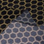 Сетка бельевая эластичная 100 г/м², шир.160 см / 3 метра, принт Соты /SZ025816.14/