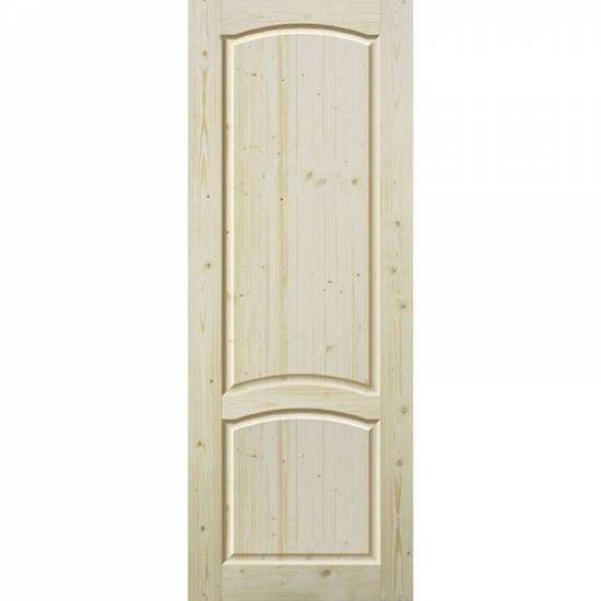 Дверь межкомнатная деревянная без отделки