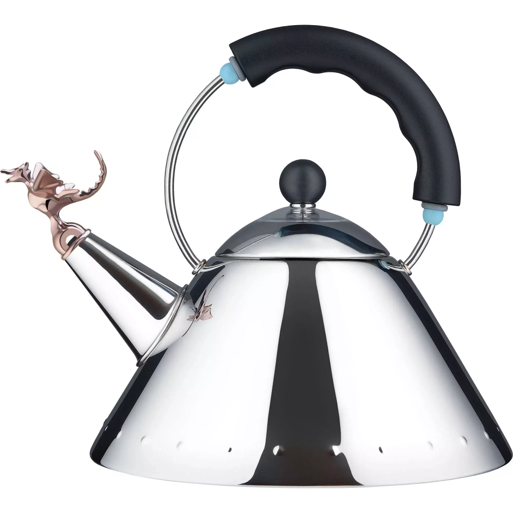 Alessi - Чайник Рекс 2л. / артикул   9093REX B  / GTIN 8003299392247
