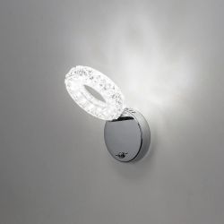 Citilux Кристалино CL559511 LED Спот поворотный с выключателем Хром