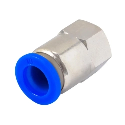 Фитинг для пластиковых трубок 10мм с внутренней резьбой 1/4'' Forsage F-SPCF10-02
